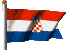 Kroatienflagge von www.krk-island.de